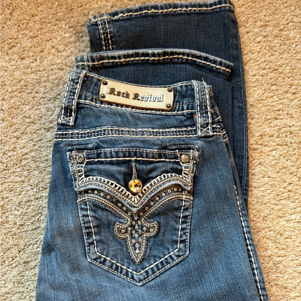 Rock Revival Darcy Bootcut Jeans Size 30